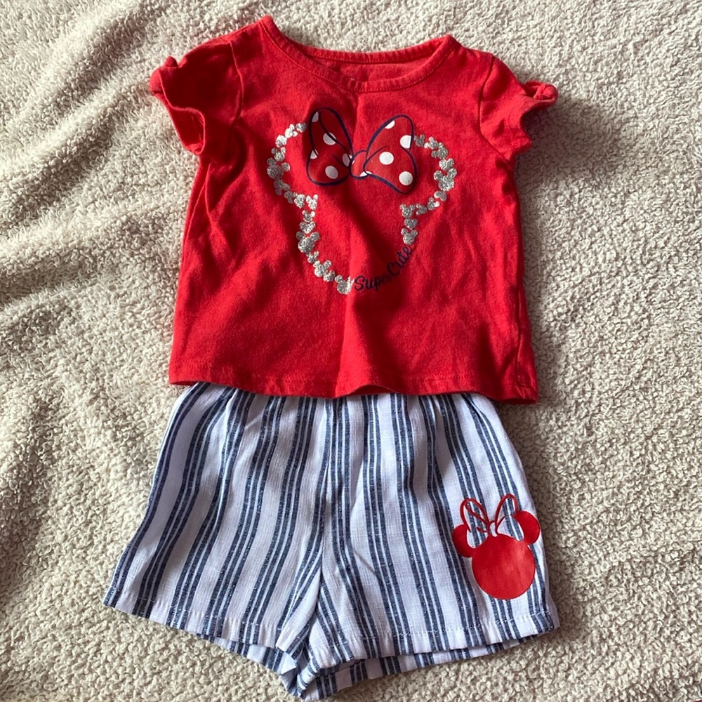 Baby Girl Minnie Mouse Outfit